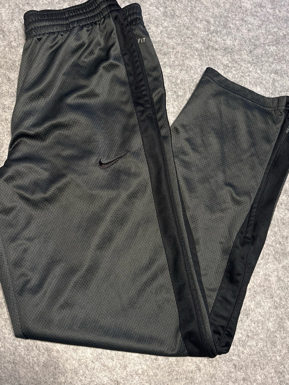 Nike Men’s Black Mesh Jogger Pants